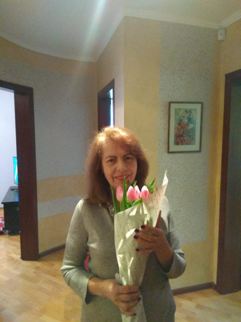 живе фото товару "11 розовых тюльпанов"