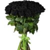 Фото товара 25 черных роз в Измаиле