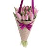 Фото товара 25 бело-розовых тюльпанов в Измаиле