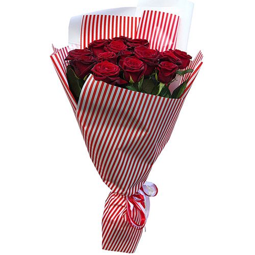 Фото товара 15 красных роз в Измаиле