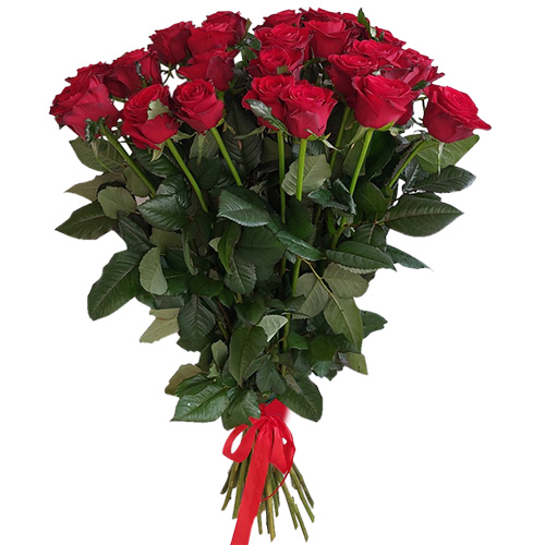 фото товара 21 червона троянда | «Букетик Ізмаїл»