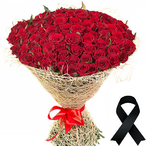 Фото товара 100 красных роз в Измаиле