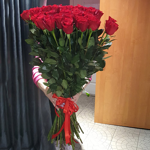 25 высоких импортных роз в Измаиле фото