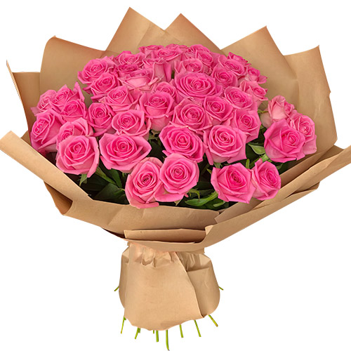 Фото товара Букет рожевих троянд - 51 шт в Измаиле