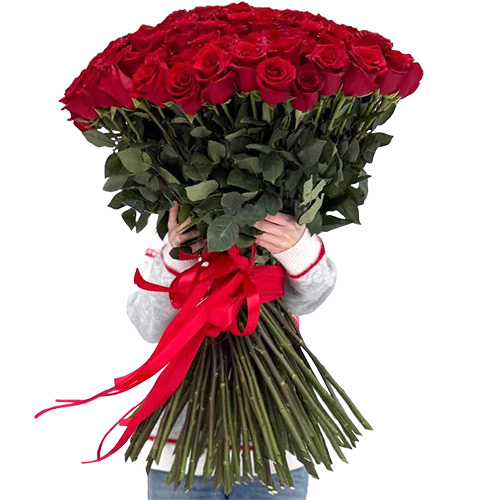 Фото товара 101 троянда "Фрідом" метрова в Измаиле